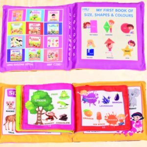 My first learning book of shapes, size & colors